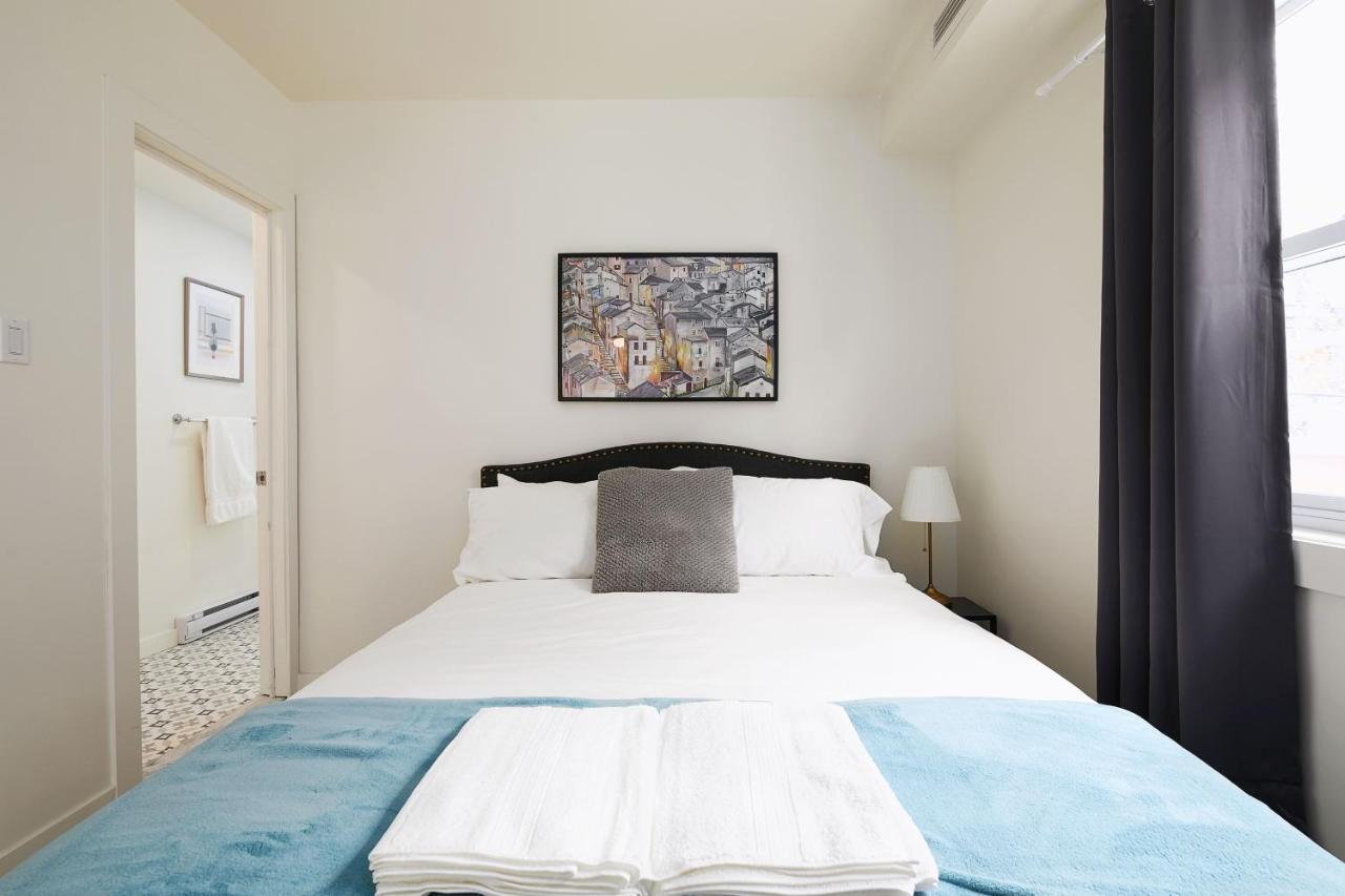 Bonjour Mtl Rosemont Retreat Chic 1Br Central Air Apartment มอนทรีอัล ภายนอก รูปภาพ